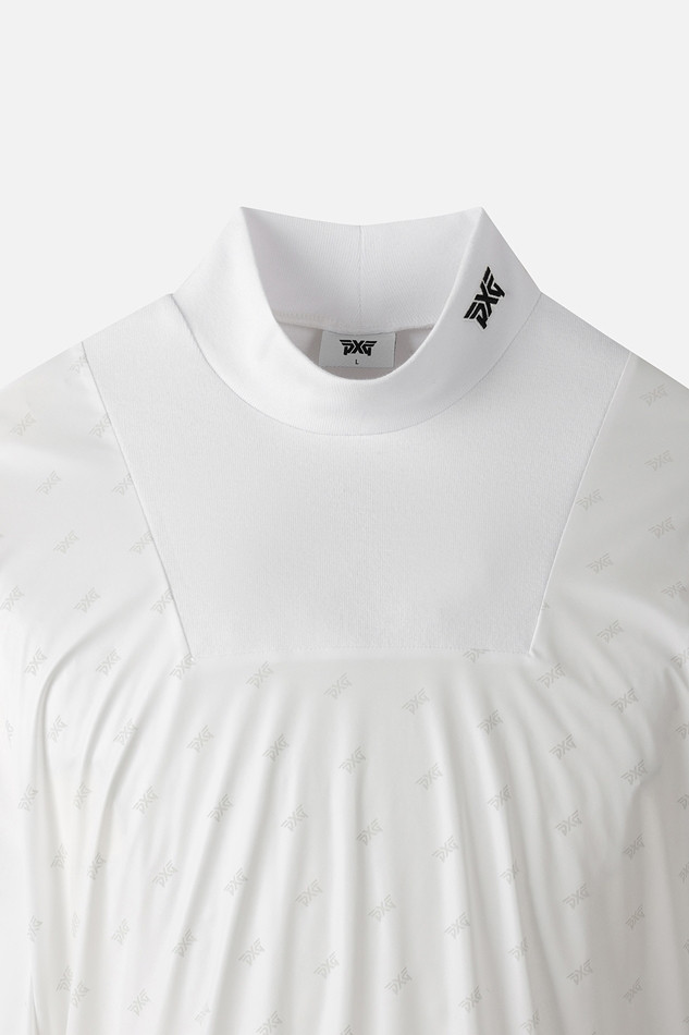 MEN WINDPROOF BASELAYER LONG SLEEVE PKFPM111301 WHITE