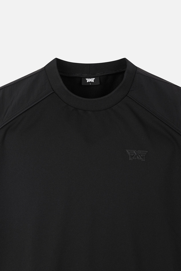 MEN GENO WOVEN HYBRID ROUND LONG SLEEVE