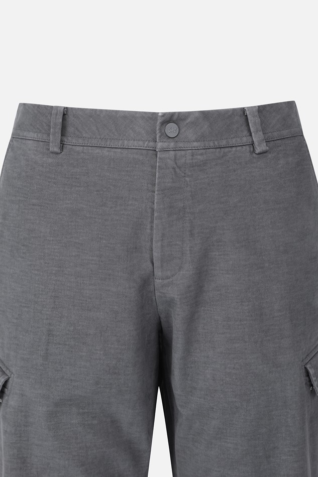MEN DYEING SEMI-TAPERED FIT PANTS PKFPM510711 L/GREY 상품 이미지 3