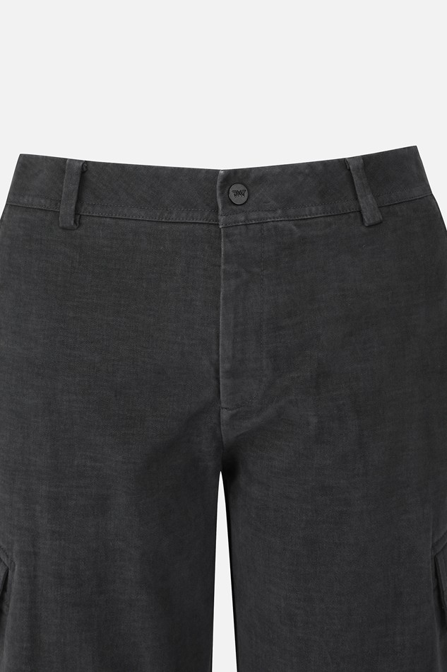MEN DYEING SEMI-TAPERED FIT PANTS PKFPM510713 D/GREY 상품 이미지 3