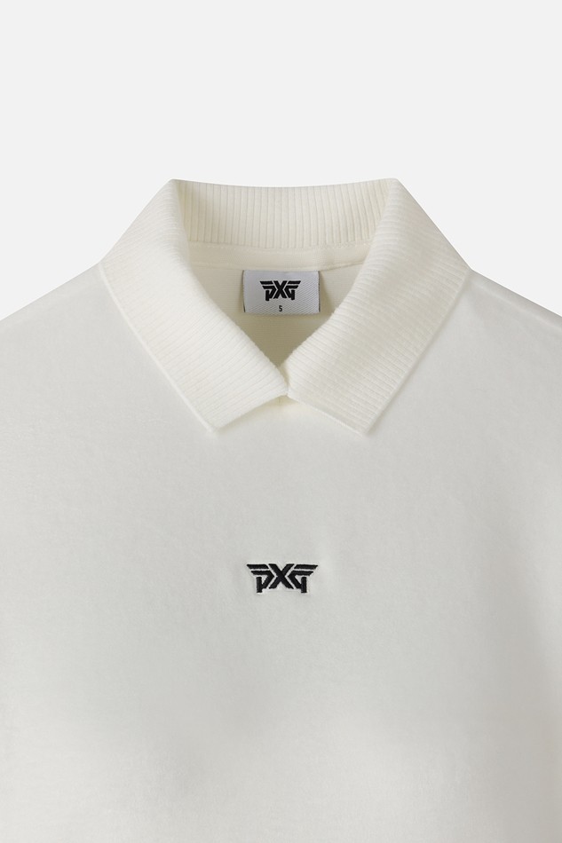 WOMEN SLEEVE DETAIL LONG SLEEVE PKFPW211001 WHITE 상품 이미지 3