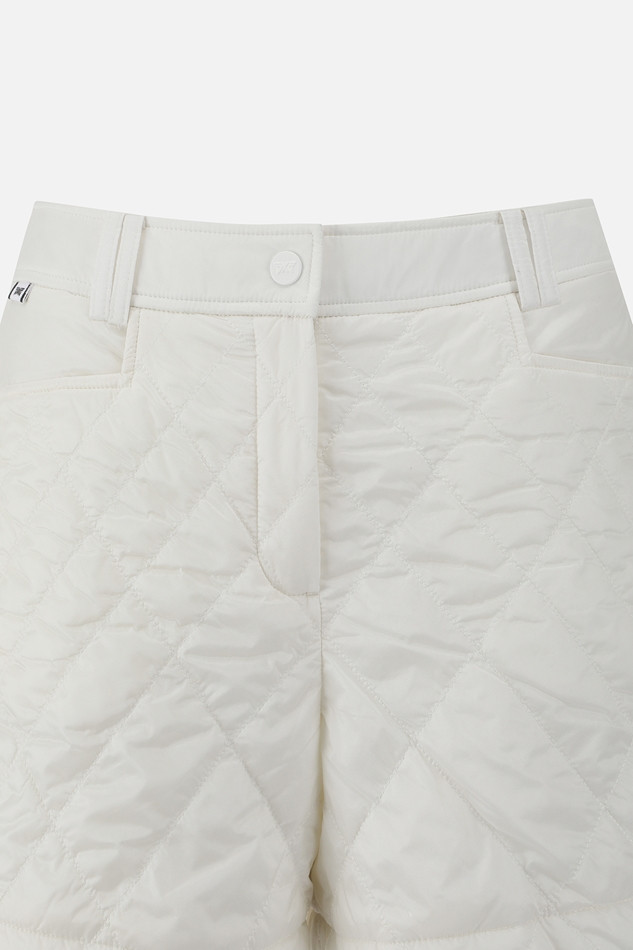 WOMEN RE-WOOL PADDED SHORTS PKFPW520901 WHITE 상품 이미지 3