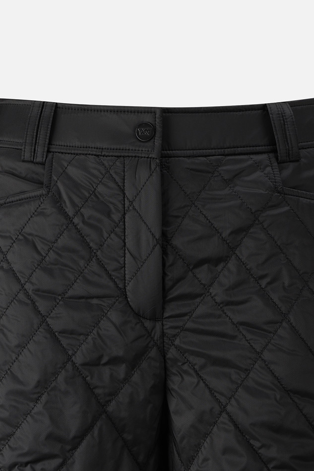 WOMEN RE-WOOL PADDED SHORTS PKFPW520921 BLACK 상품 이미지 3