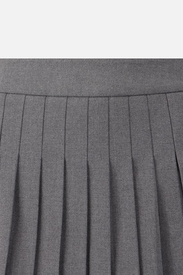 WOMEN WARM BLEND SKIRT PKFPW560412 M/GREY 상품 이미지 3