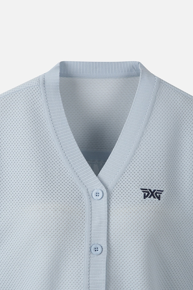 WOMEN SHORT SLEEVE KNIT CARDIGAN