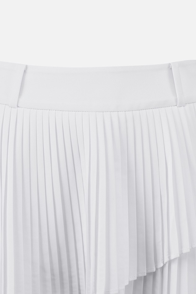 WOMEN WRAP PLEATED SKIRTS