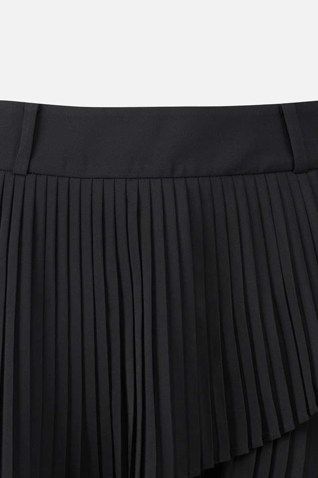 WOMEN WRAP PLEATED SKIRTS