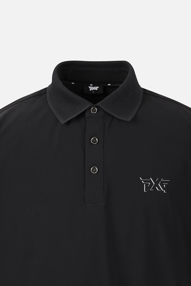 MEN NEW LOGO POINT COLLAR SHORT SLEEVE