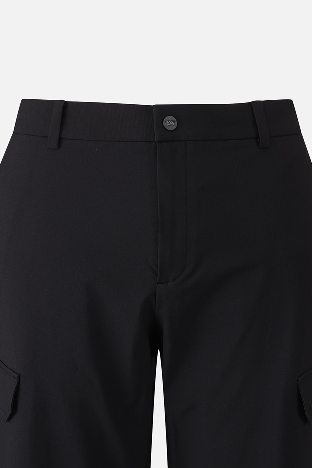 MEN POCKET POINT SEMI-TAPERED FIT PANTS