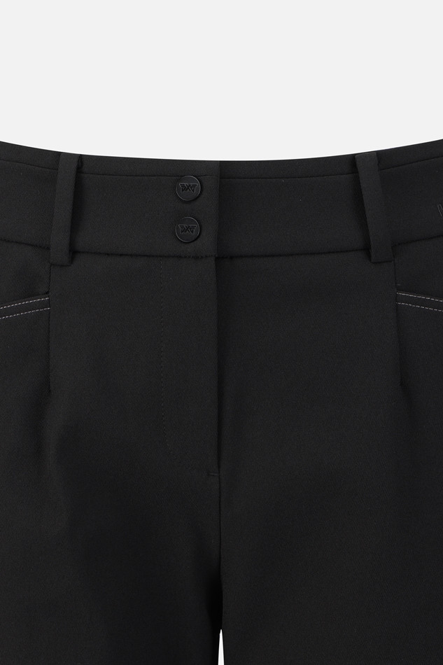 WOMEN TWILL REGULAR BOOTS CUT PANTS