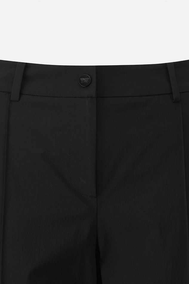 WOMEN SEAMED TAPERED FIT PANTS