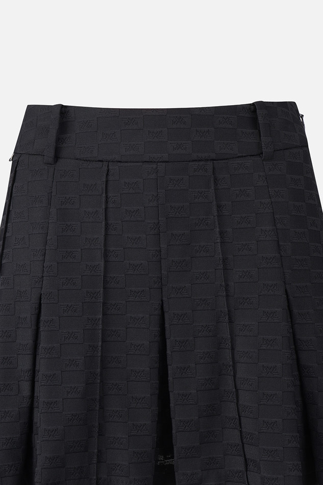 WOMEN JACQUARD FLARE SKIRTS