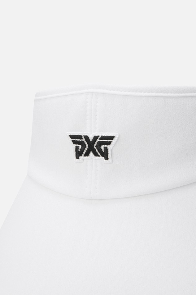 WOMEN RIBBON POINT WIDE VISOR