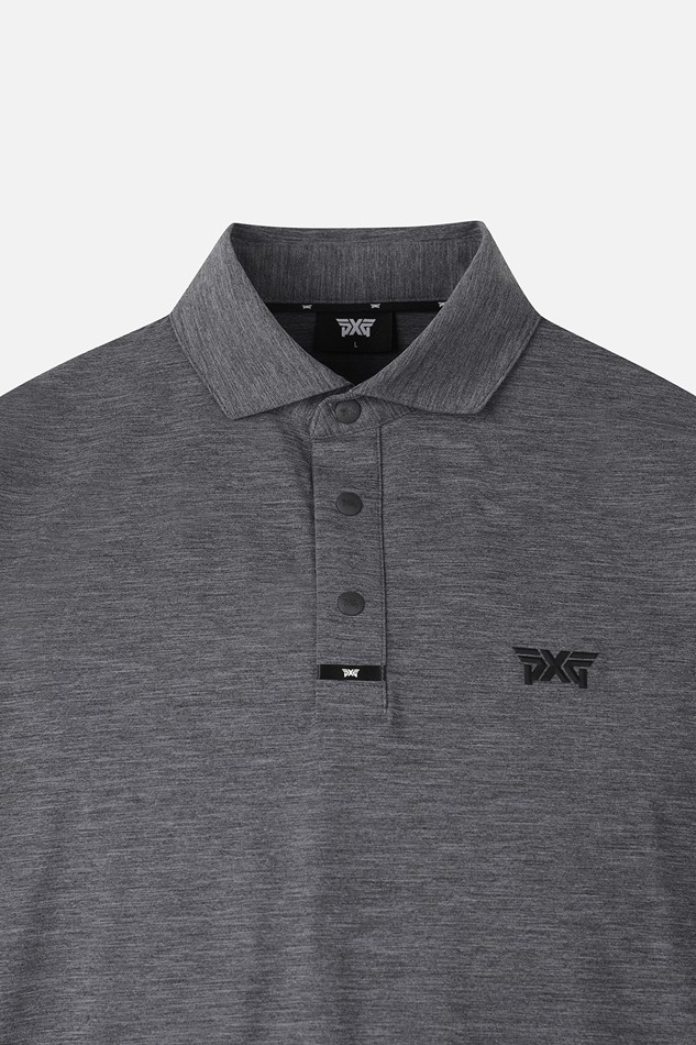 MEN ESSENTIAL COLLAR LONG SLEEVE