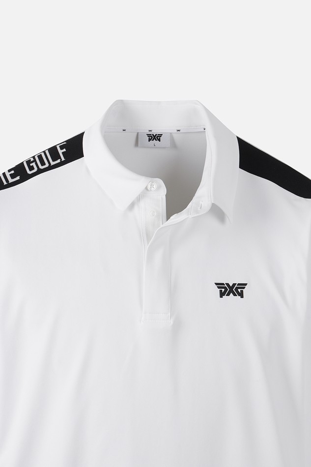 MEN COLOR BLOCKED COLLAR LONG SLEEVE