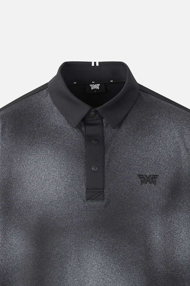 MEN COOL SLEEVE LAYERD COLLAR LONG SLEEVE