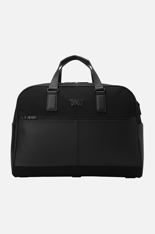 PERFORATED HYBRID BOSTON BAG