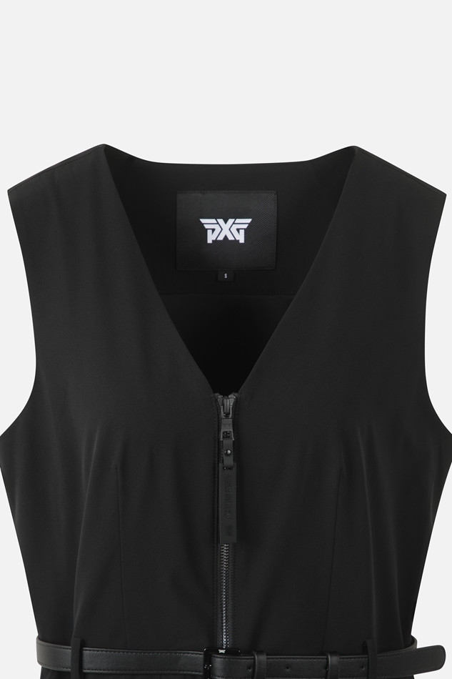 WOMEN ZIP-UP ONEPIECE