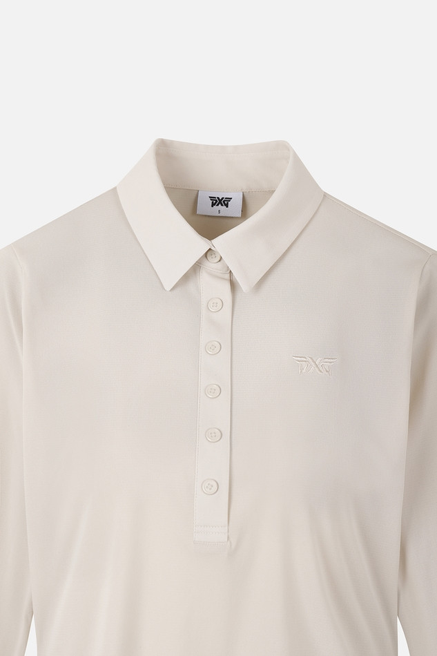 WOMEN MESH LONG-SLEEVE