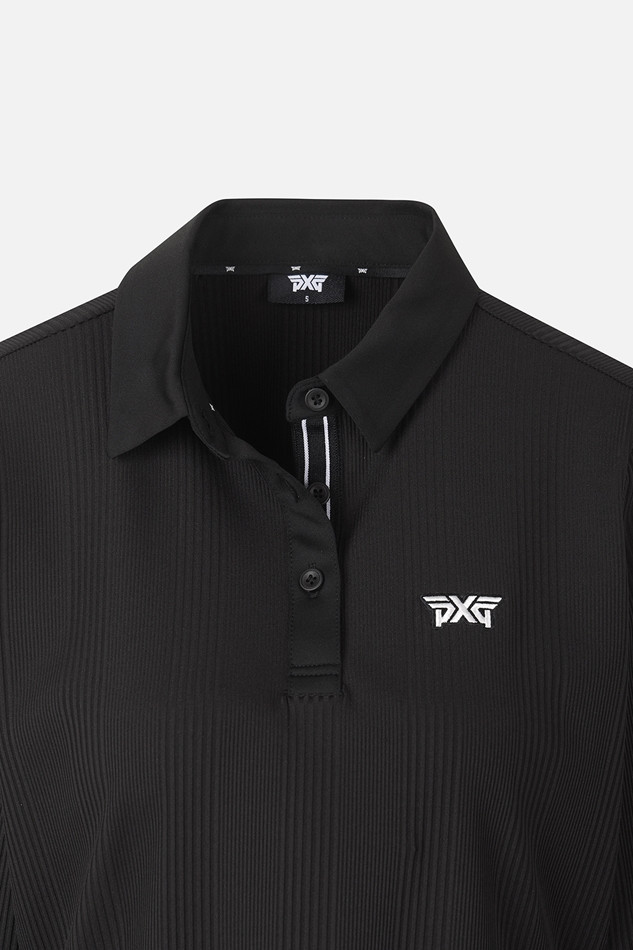 WOMEN BUTTON COLLAR LONG SLEEVE