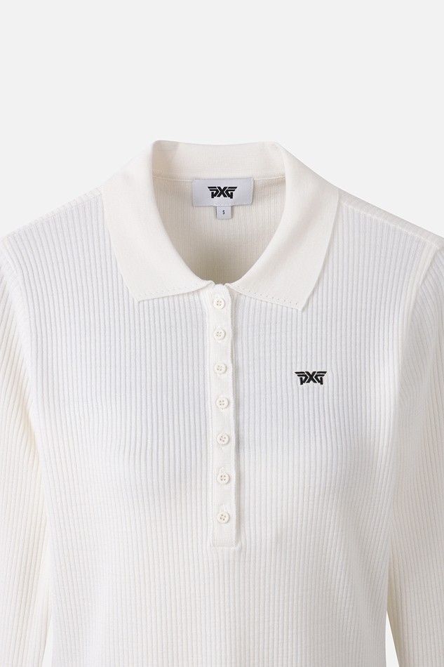 WOMEN SLIM COLLARED SWEATER