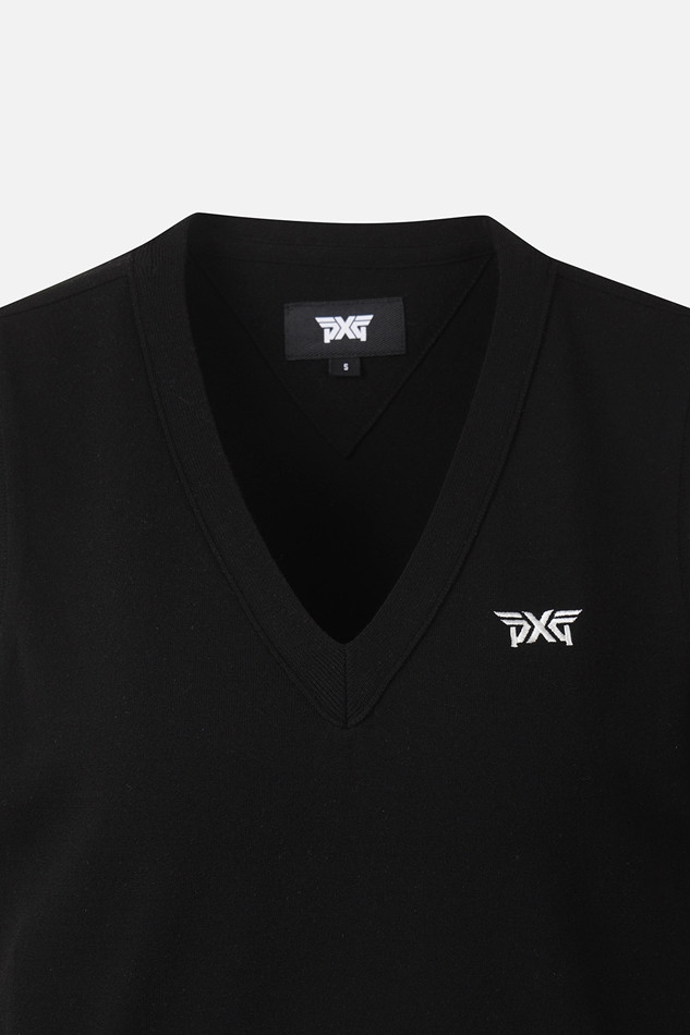 WOMEN V-NECK KNIT VEST