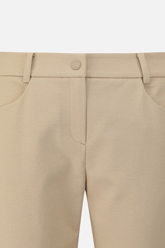 WOMEN LINE POINT SLIM BOOTS CUT PANTS