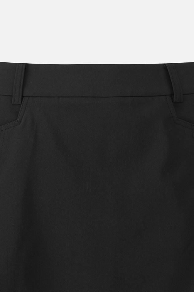 WOMEN BACK PLEATED SKIRTS
