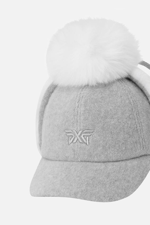 WOMEN BASIC WINTER CAP PKWPW851011 L/GREY 상품 이미지 3