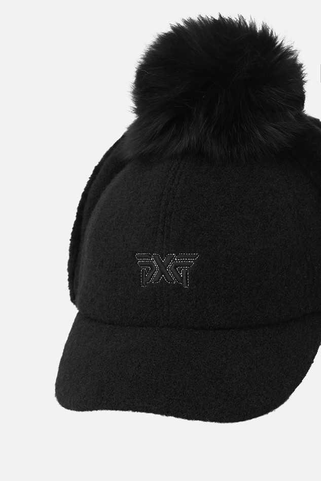 WOMEN BASIC WINTER CAP PKWPW851021 BLACK 상품 이미지 3