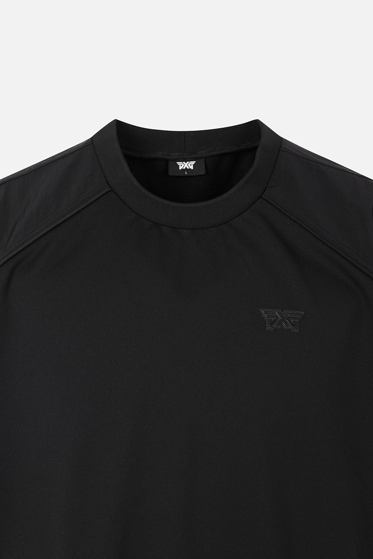 MEN GENO WOVEN HYBRID ROUND LONG SLEEVE