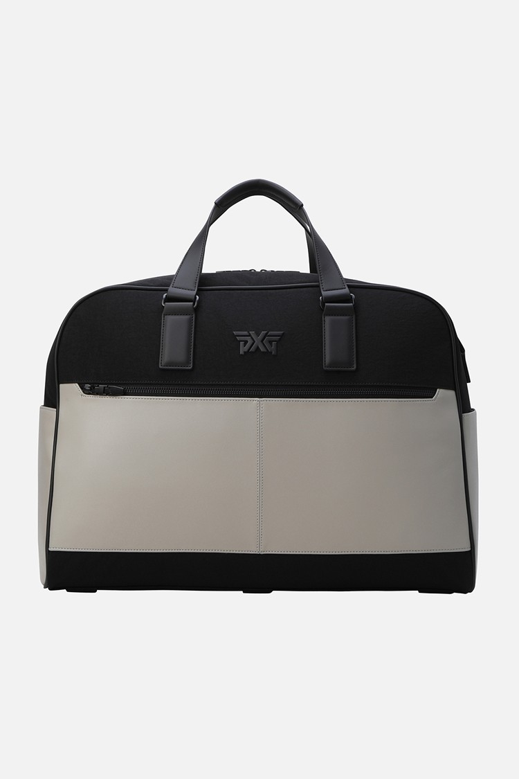 PERFORATED HYBRID BOSTON BAG