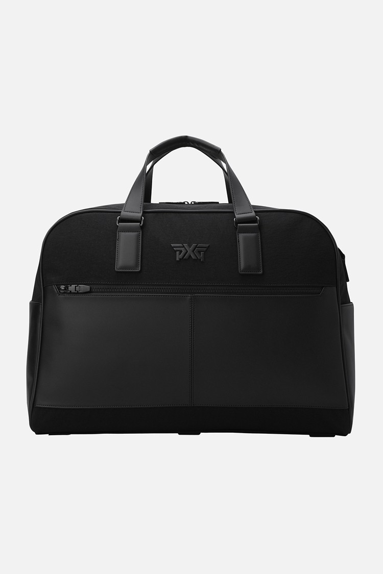 PERFORATED HYBRID BOSTON BAG