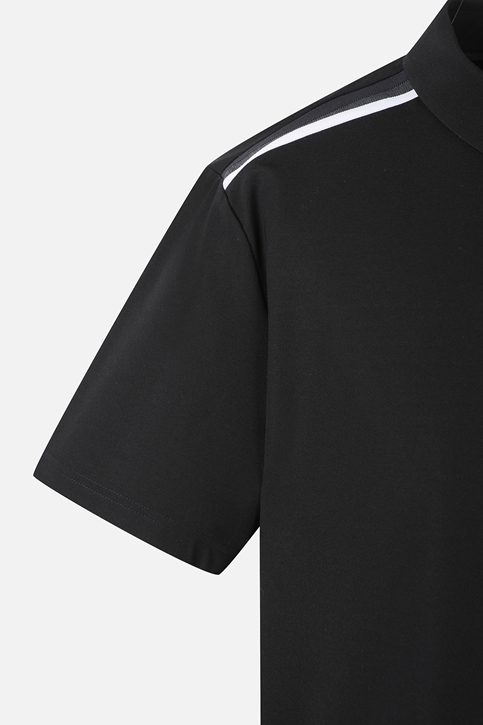 SUMMER ONE POINT COLLAR SHORT SLEEVE T-SHIRT