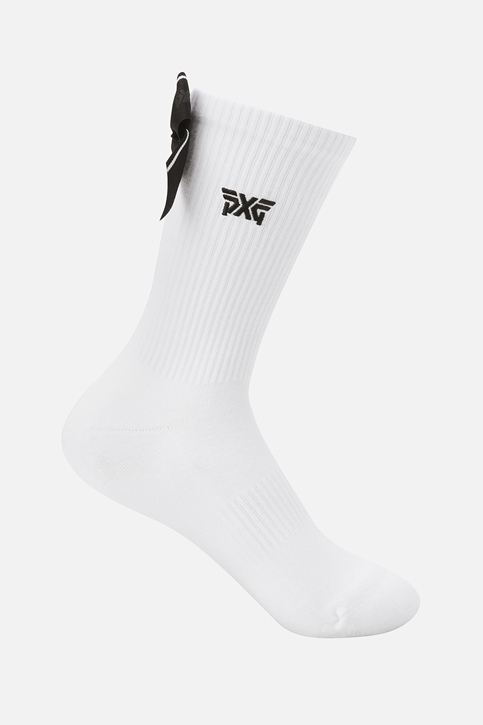 WOMEN RIBBON POINT HIGH SOCKS