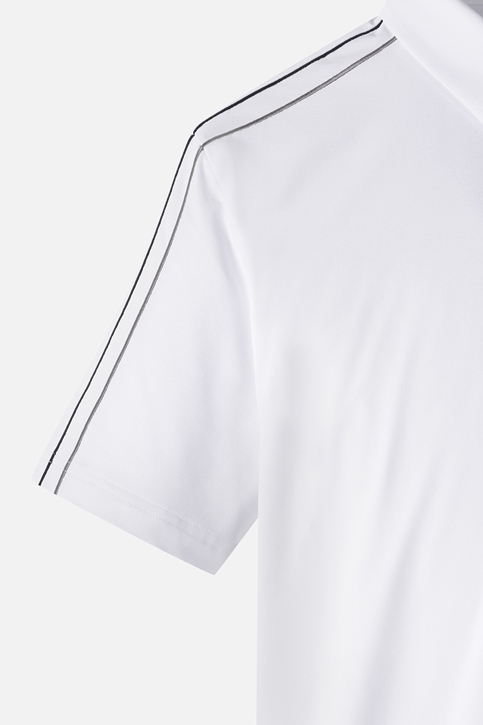 LINE POINT COLLAR SHORT-SLEEVE