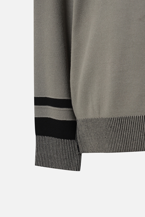 NEW TEXTURED ROUND NECK SWEATER