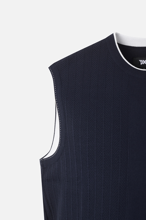 ROUND NECK SWEATER VEST
