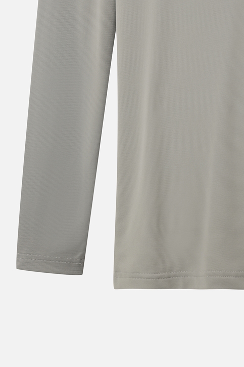 BAND POINT COLLAR LONG-SLEEVE