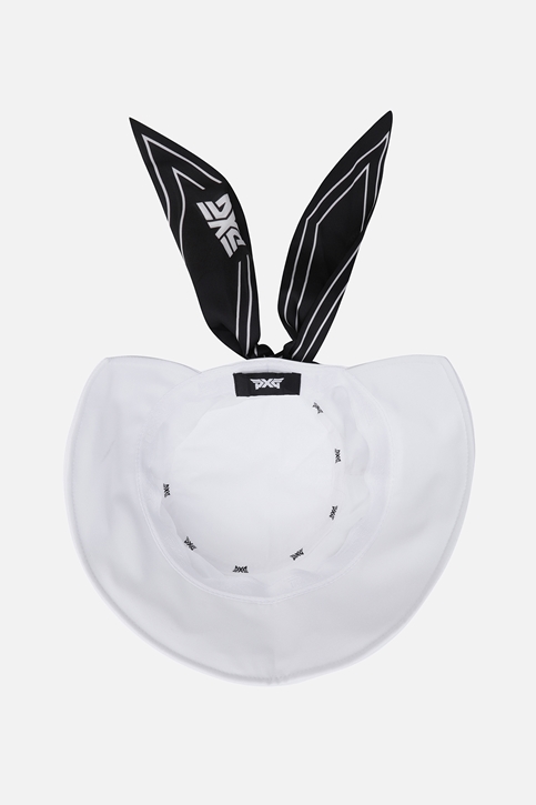 WOMENS RIBBON BUCKET HAT