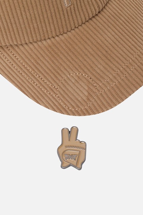 WOMEN CORDUROY BASIC CAP PKFCW850105 BEIGE 상품 이미지 4