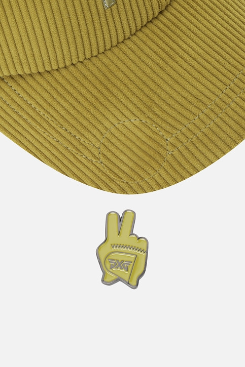 WOMEN CORDUROY BASIC CAP PKFCW850108 MOSS GREEN 상품 이미지 4