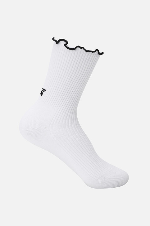 WOMEN FRILL BAND MID SOCKS