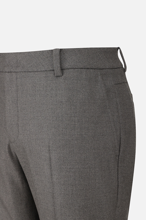 MEN WOOL STANDARD FIT PANTS