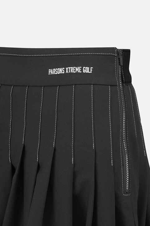 WOMEN PLEATED FLARE SKIRT