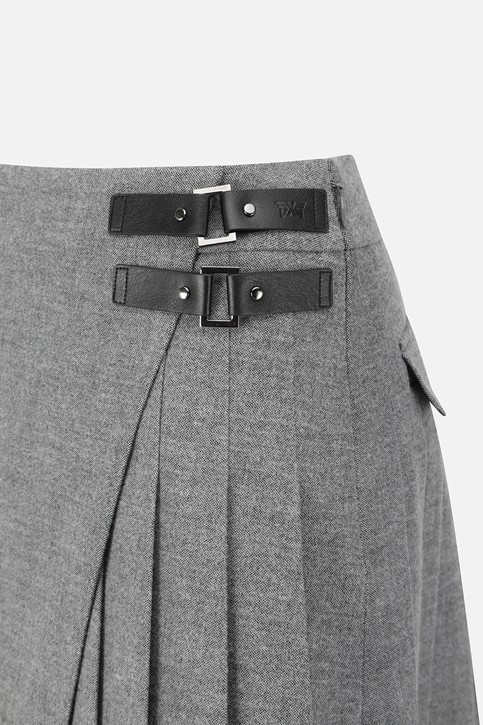 WOMEN WRAP SKIRT PKFPW560812 01,12 상품 이미지 4