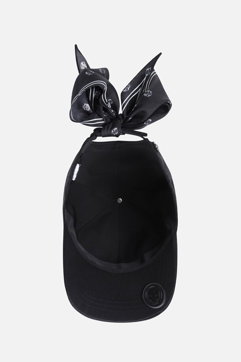 WOMEN SWAROVSKI CAP PKFPW857121 BLACK 상품 이미지 4