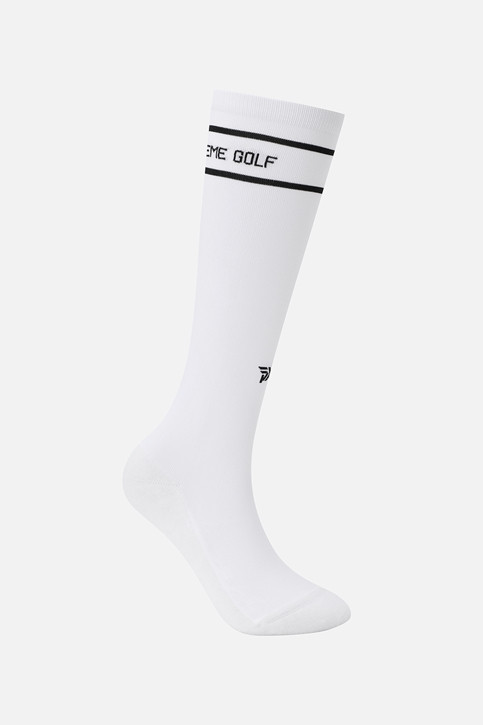 WOMEN STRIPE POINT KNEE SOCKS