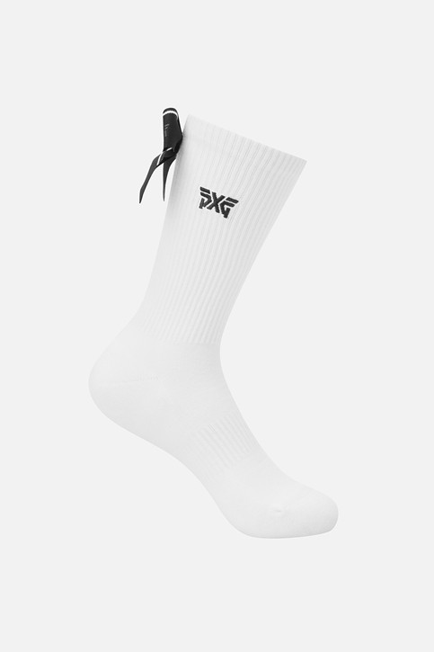 WOMEN RIBBON POINT HIGH SOCKS