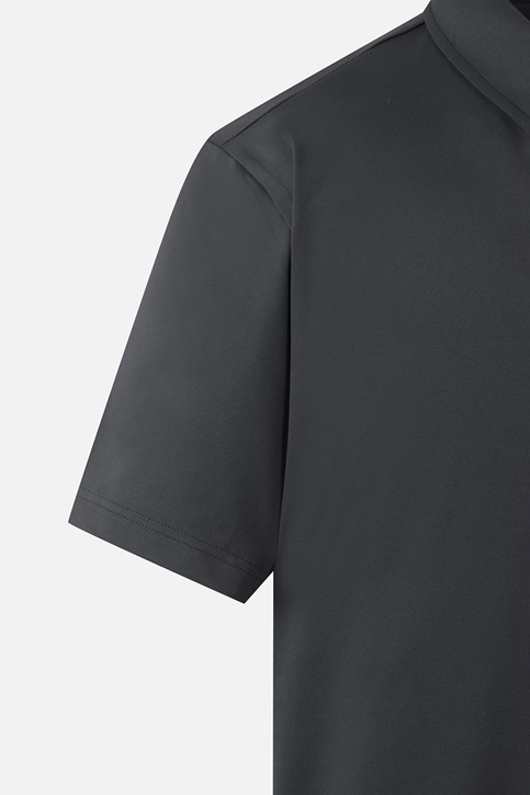 MEN COLOR POINT COLLAR SHORT SLEEVE